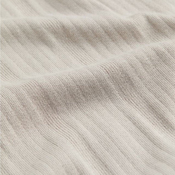 Rib Knit Collar Midi Dress - Picture 2 of 7